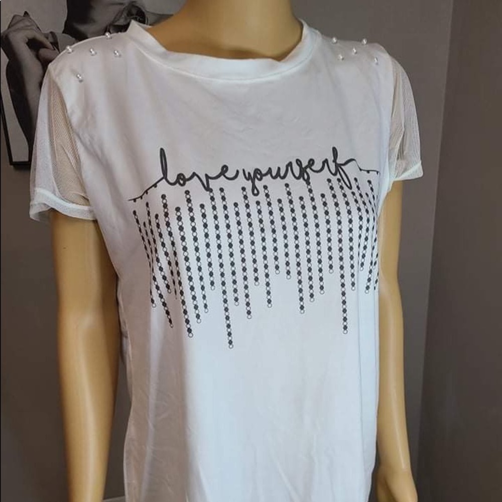 White Tee